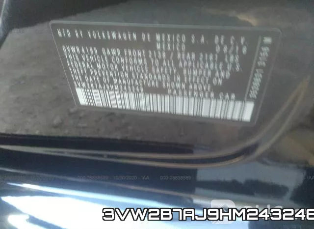 3VW2B7AJ9HM243248 фото 10