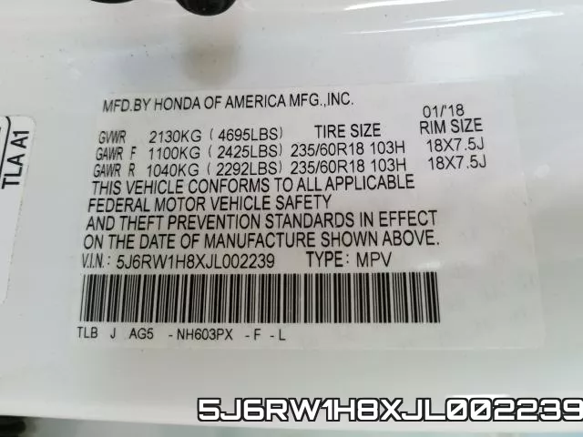 5J6RW1H8XJL002239 фото 2