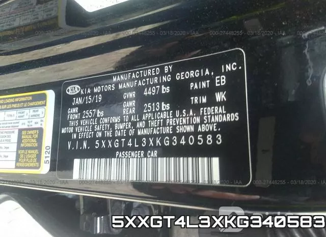 5XXGT4L3XKG340583 фото 10