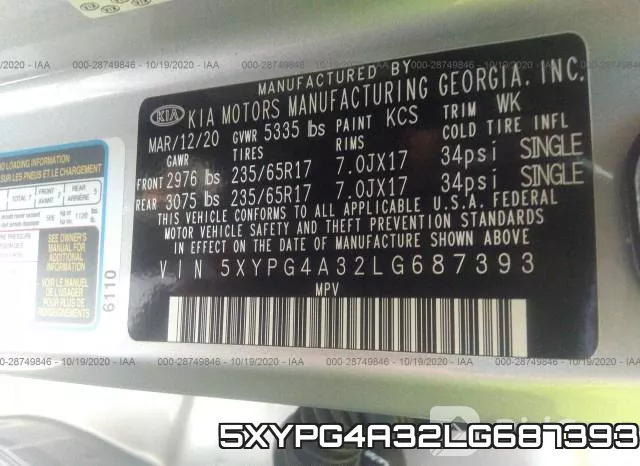 5XYPG4A32LG687393 фото 10