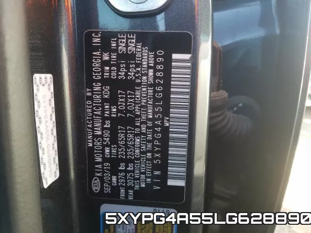 5XYPG4A55LG628890 фото 2