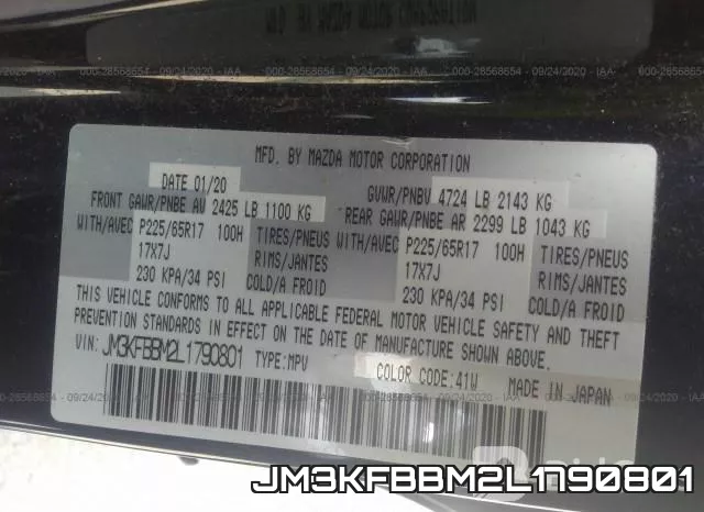 JM3KFBBM2L1790801 фото 10