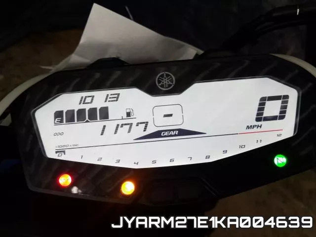 JYARM27E1KA004639 фото 9