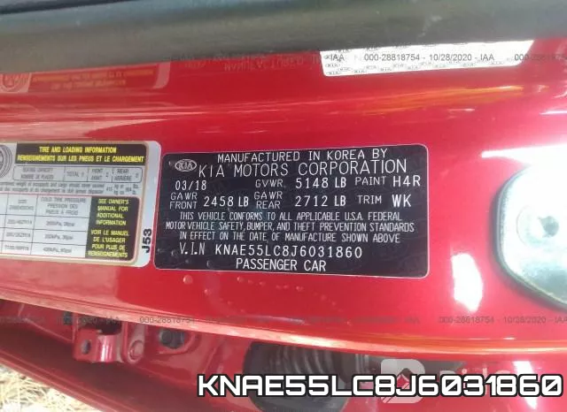 KNAE55LC8J6031860 фото 10