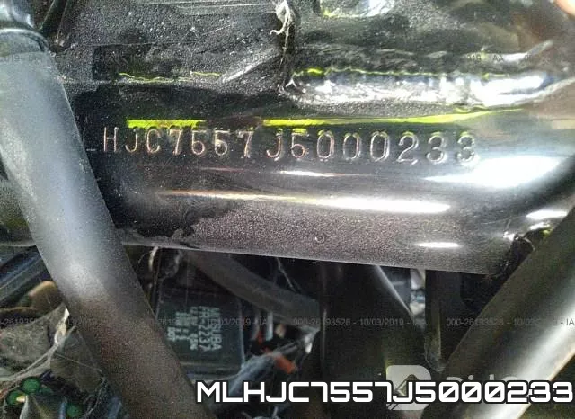 MLHJC7557J5000233 фото 2