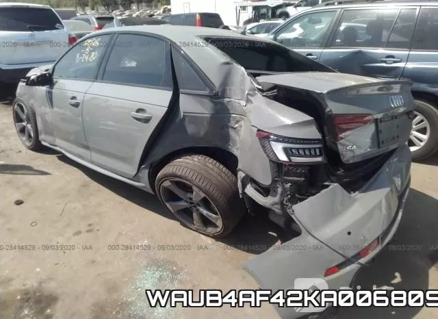 WAUB4AF42KA006809 фото 4