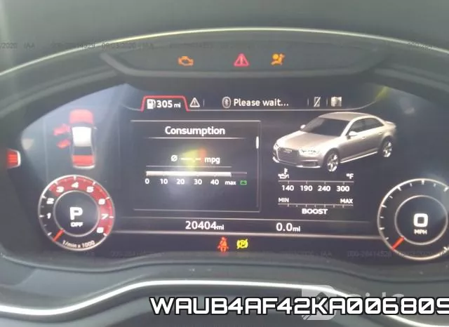 WAUB4AF42KA006809 фото 8