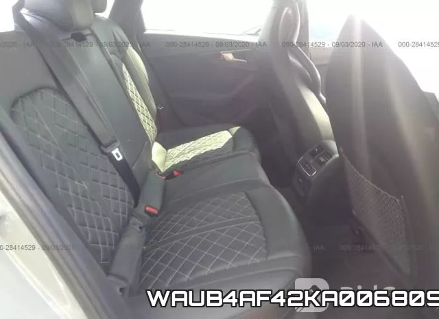 WAUB4AF42KA006809 фото 9