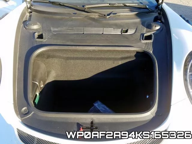 WP0AF2A94KS165326 фото 7