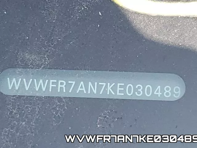 WVWFR7AN7KE030489 фото 2