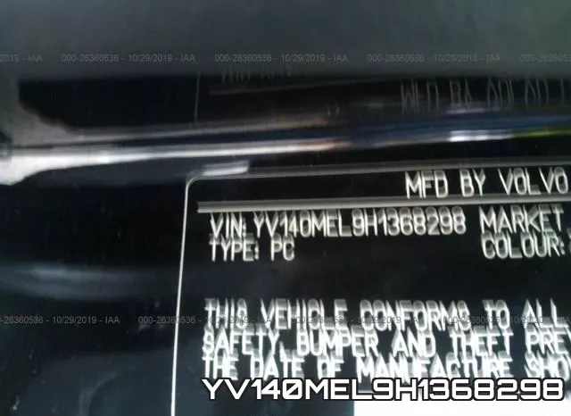 YV140MEL9H1368298 фото 10