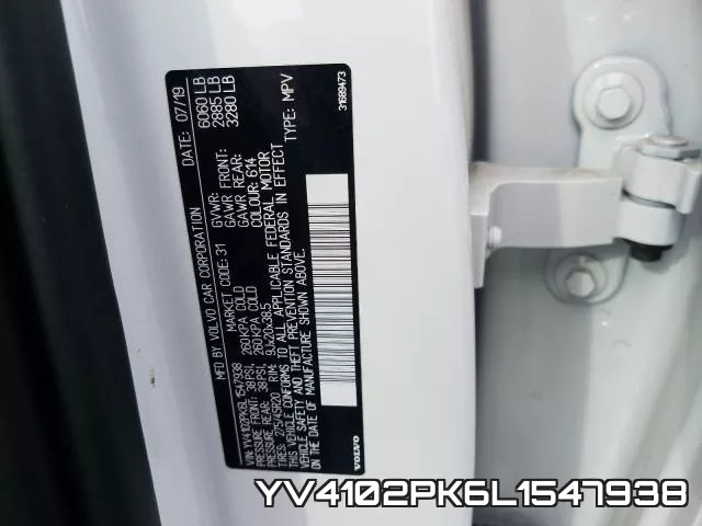 YV4102PK6L1547938 фото 2