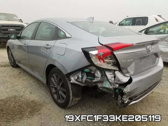 19XFC1F33KE205119 фото 4
