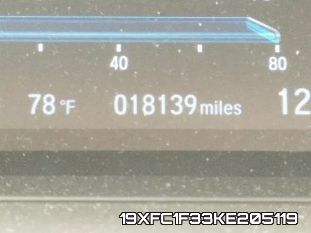 19XFC1F33KE205119 фото 9