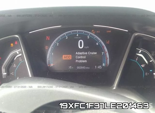 19XFC1F37LE201463 фото 8