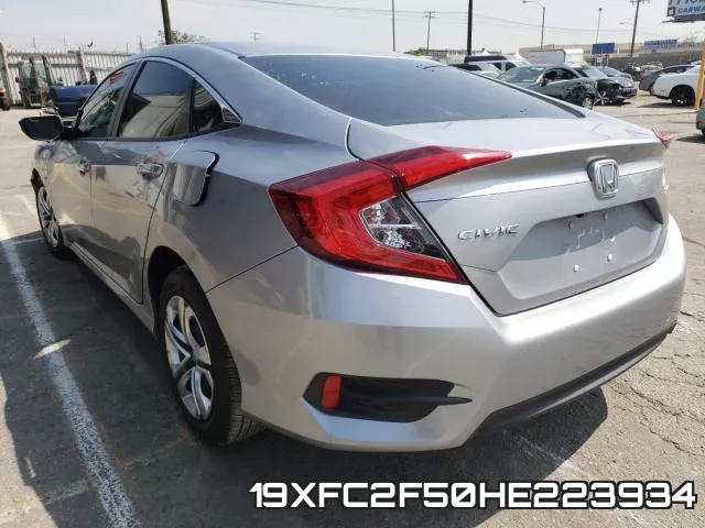 19XFC2F50HE223934 фото 4