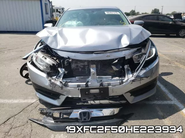 19XFC2F50HE223934 фото 10