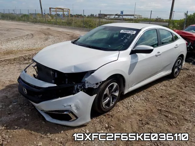 19XFC2F65KE036110 фото 3
