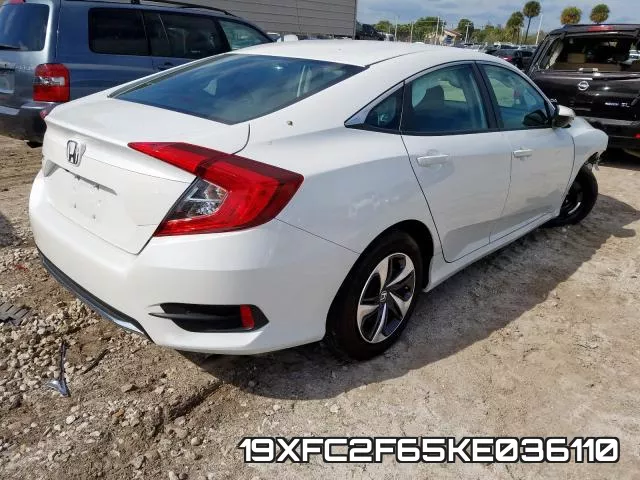 19XFC2F65KE036110 фото 5