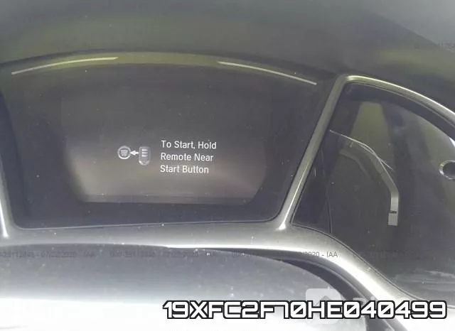 19XFC2F70HE040499 фото 8