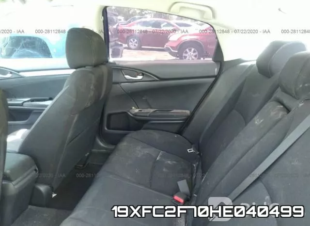 19XFC2F70HE040499 фото 9