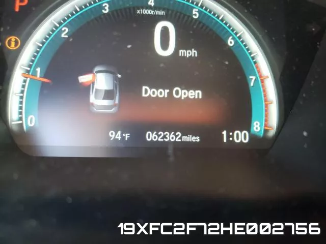 19XFC2F72HE002756 фото 9