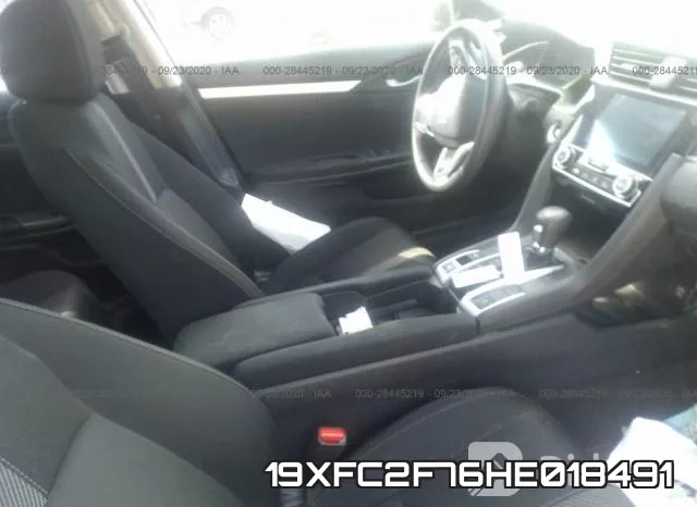 19XFC2F76HE018491 фото 6