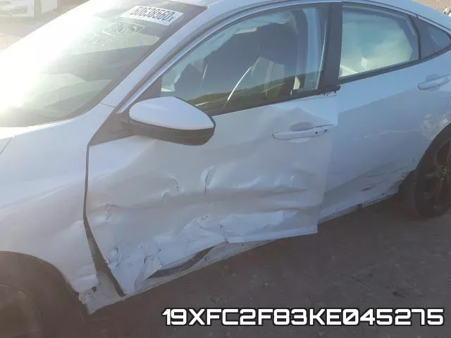 19XFC2F83KE045275 фото 10