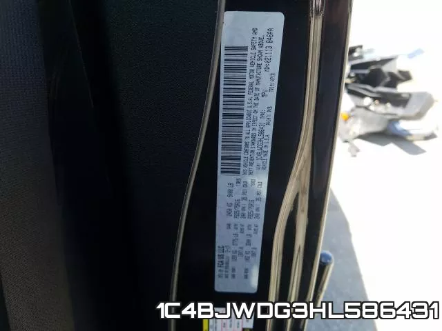 1C4BJWDG3HL586431 фото 2