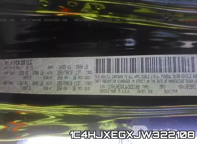 1C4HJXEGXJW322108 фото 10