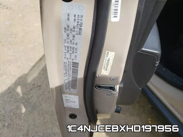 1C4NJCEBXHD197956 фото 2