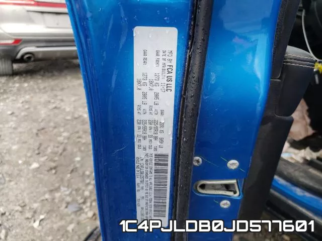 1C4PJLDB0JD577601 фото 2
