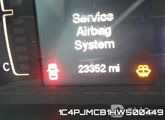 1C4PJMCB1HW500449 фото 8
