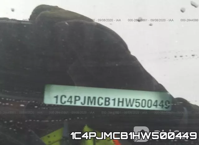 1C4PJMCB1HW500449 фото 10