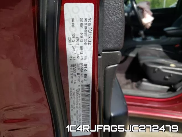 1C4RJFAG5JC272479 фото 2