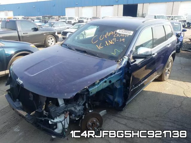 1C4RJFBG5HC921738 фото 3