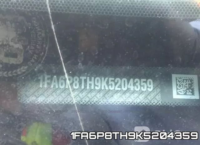 1FA6P8TH9K5204359 фото 10