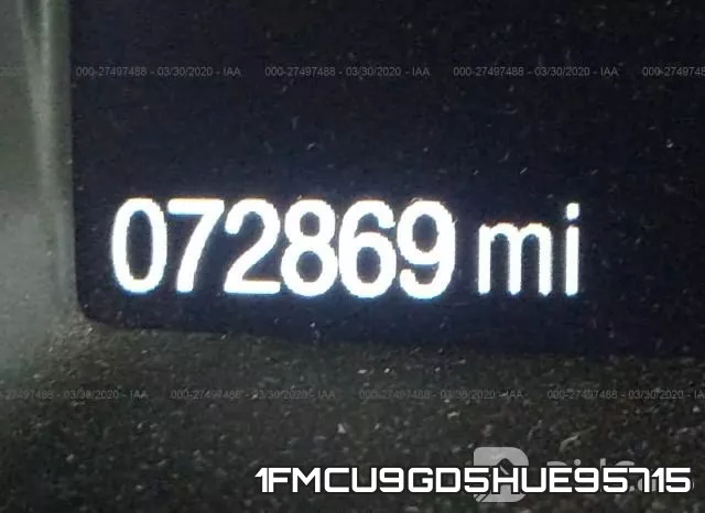 1FMCU9GD5HUE95715 фото 8