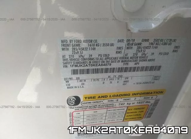 1FMJK2AT0KEA84079 фото 10