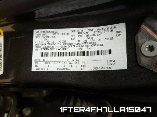 1FTER4FH7LLA15047 фото 2