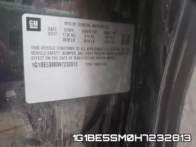 1G1BE5SM0H7232813 фото 2