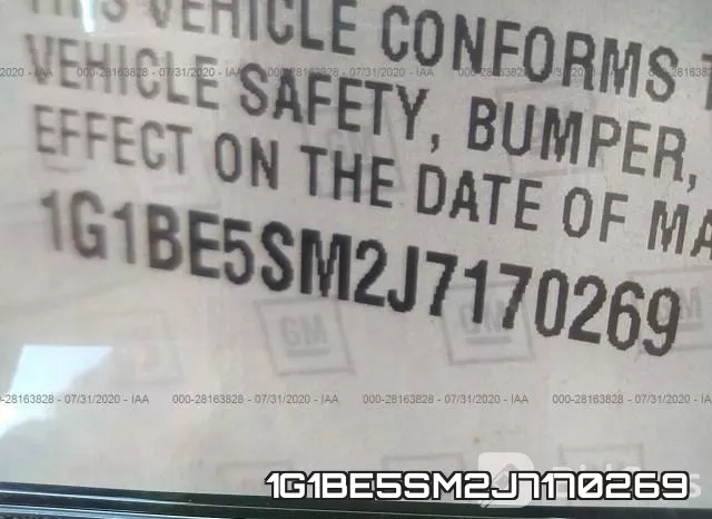 1G1BE5SM2J7170269 фото 10