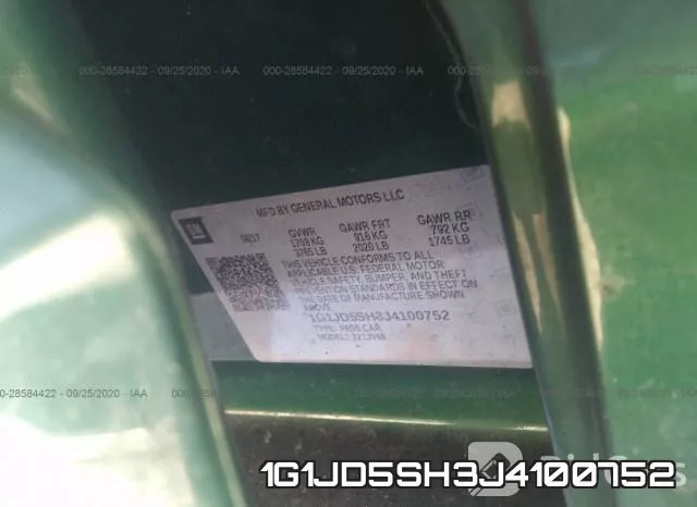 1G1JD5SH3J4100752 фото 9