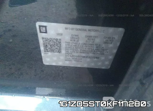 1G1ZD5ST0KF117280 фото 10
