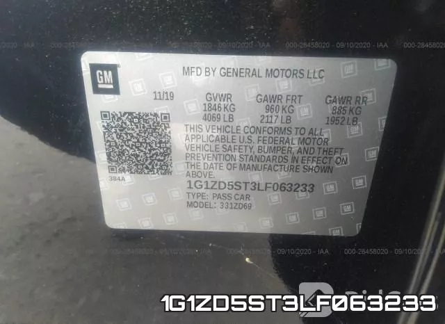 1G1ZD5ST3LF063233 фото 10