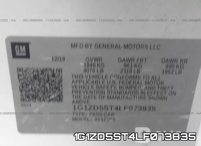 1G1ZD5ST4LF073835 фото 10