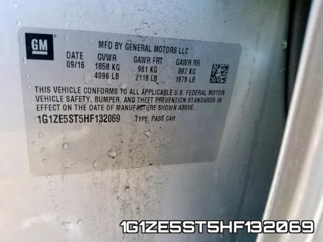 1G1ZE5ST5HF132069 фото 2