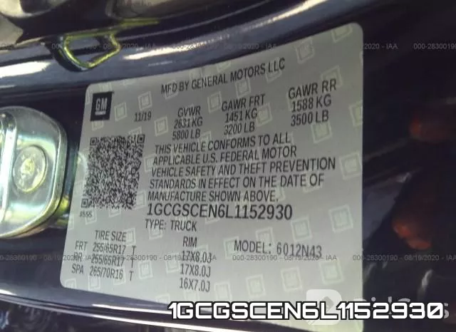1GCGSCEN6L1152930 фото 10