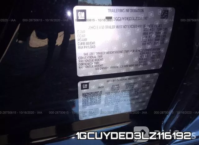 1GCUYDED3LZ116192 фото 10