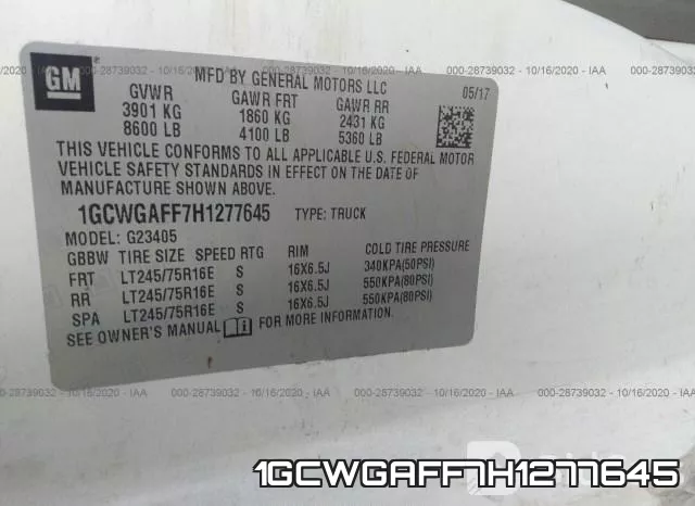 1GCWGAFF7H1277645 фото 10